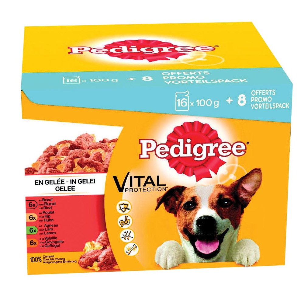  SACHETS FRAICHEUR POUR CHIEN “PEDIGREE” code EAN 3065890144279 