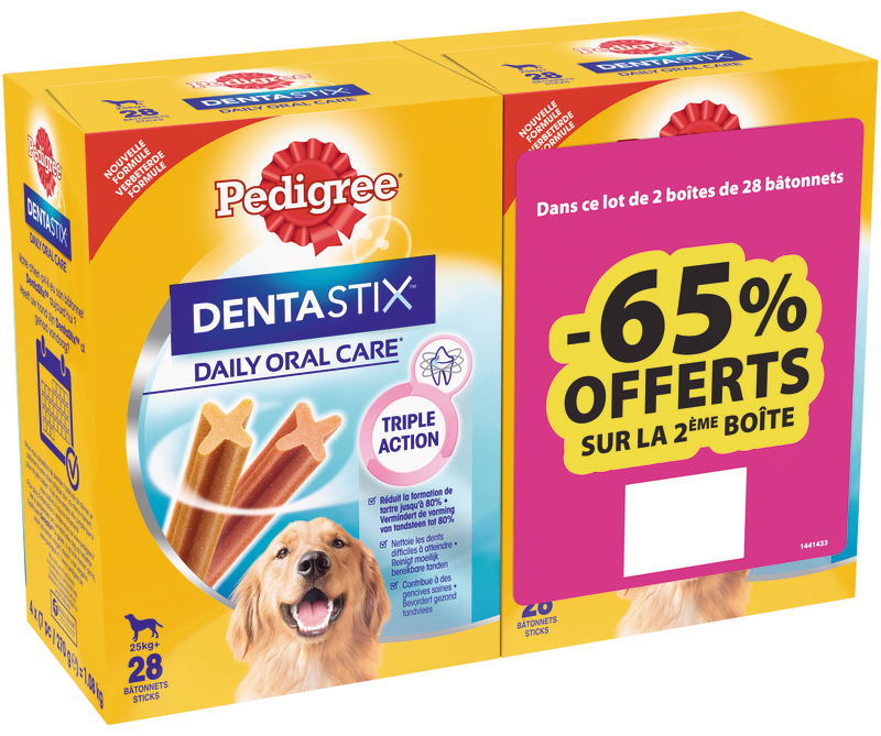 STICKS HYGIÈNE BUCCO-DENTAIRE GRAND CHIEN Pedigree
