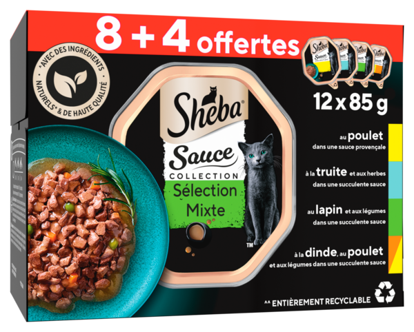 COFFRET BARQUETTES CHAT SAUCE COLLECTION, SÉLEC...
