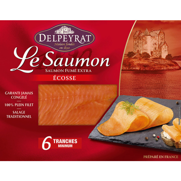 Saumon fumé Écosse