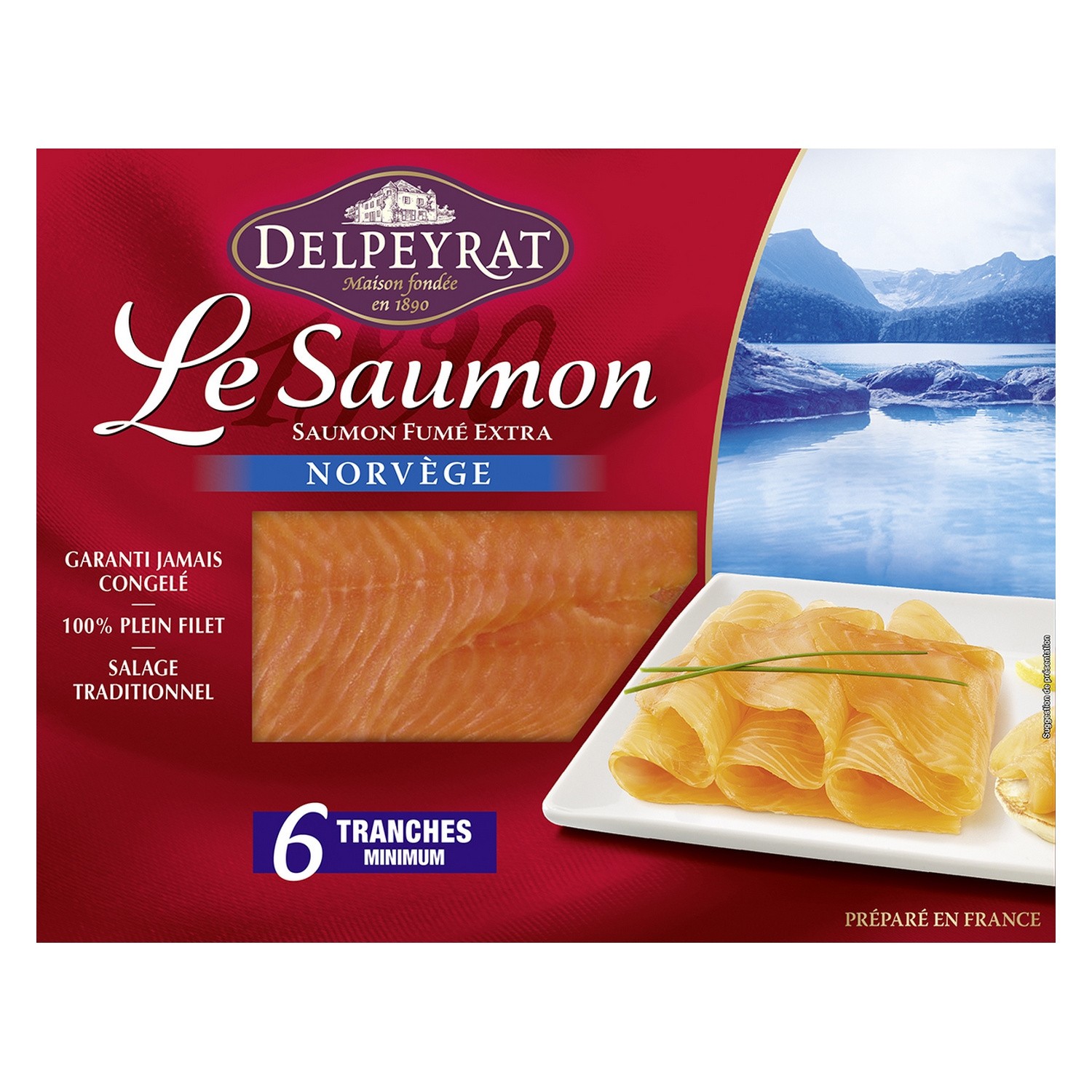 Saumon fumé Norvège DELPEYRAT