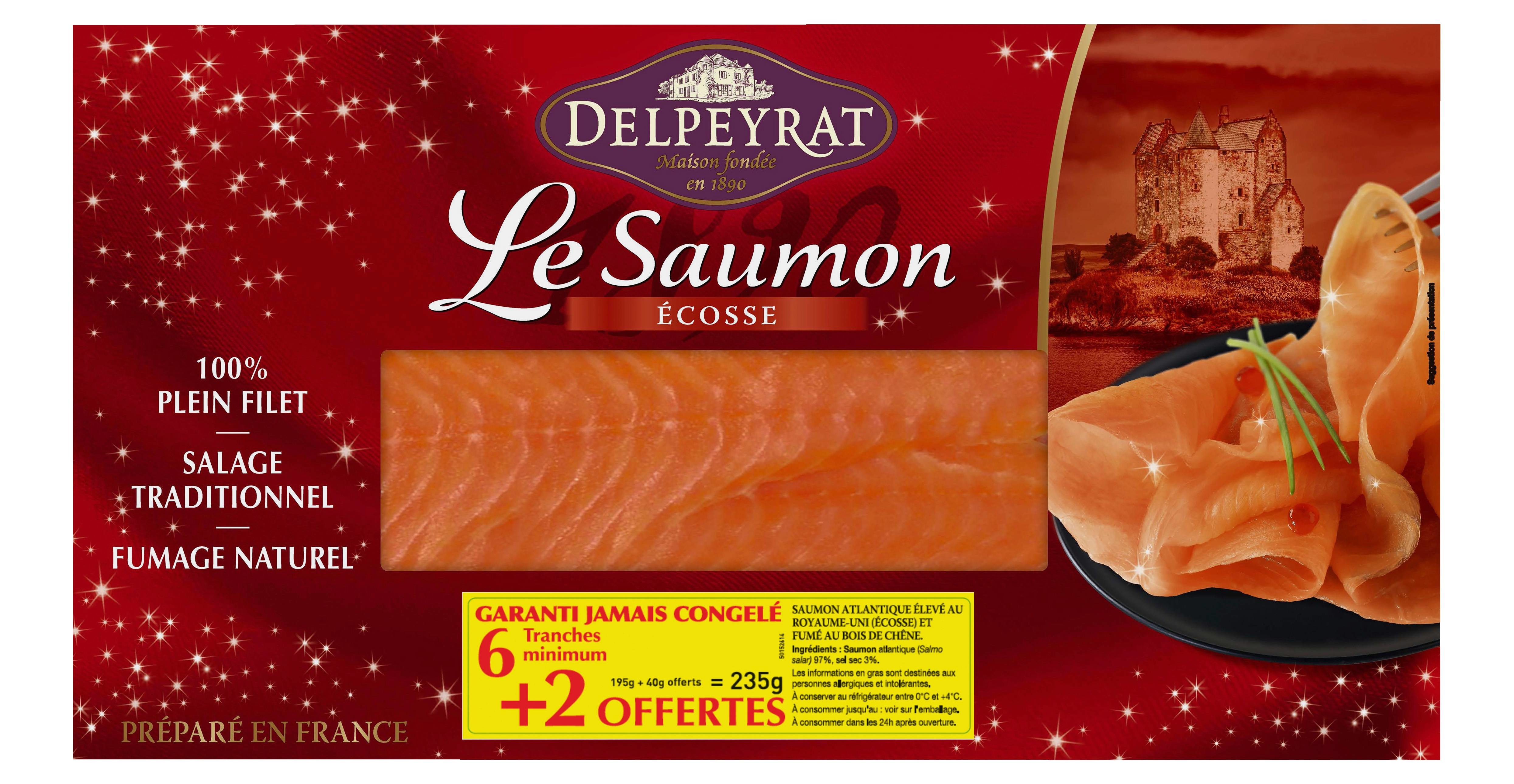 Le Saumon Fumé Ecosse DELPEYRAT