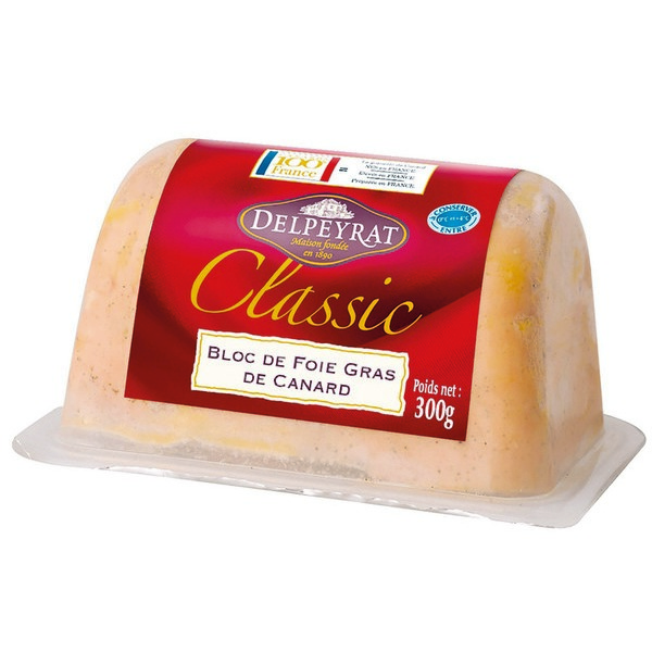 BLOC DE FOIE GRAS DE CANARD CLASSIC DELPEYRAT