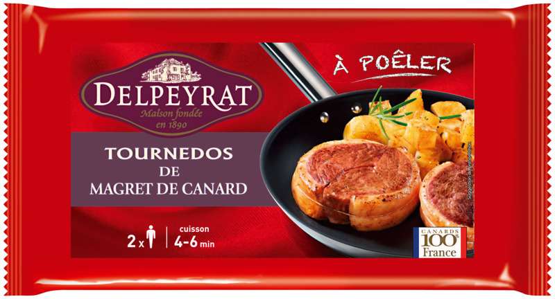 MAGRET DE CANARD FAÇON TOURNEDOS delpeyrat