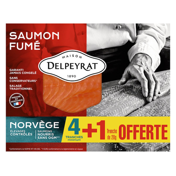 Saumon fumé de Norvège
