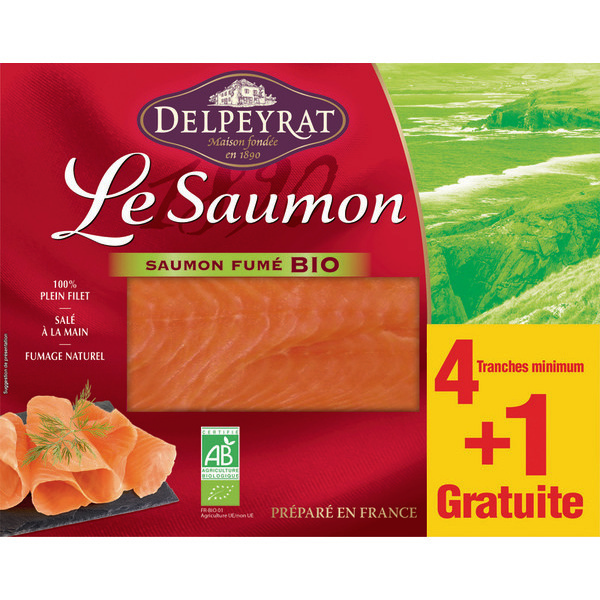 Saumon fumé Bio