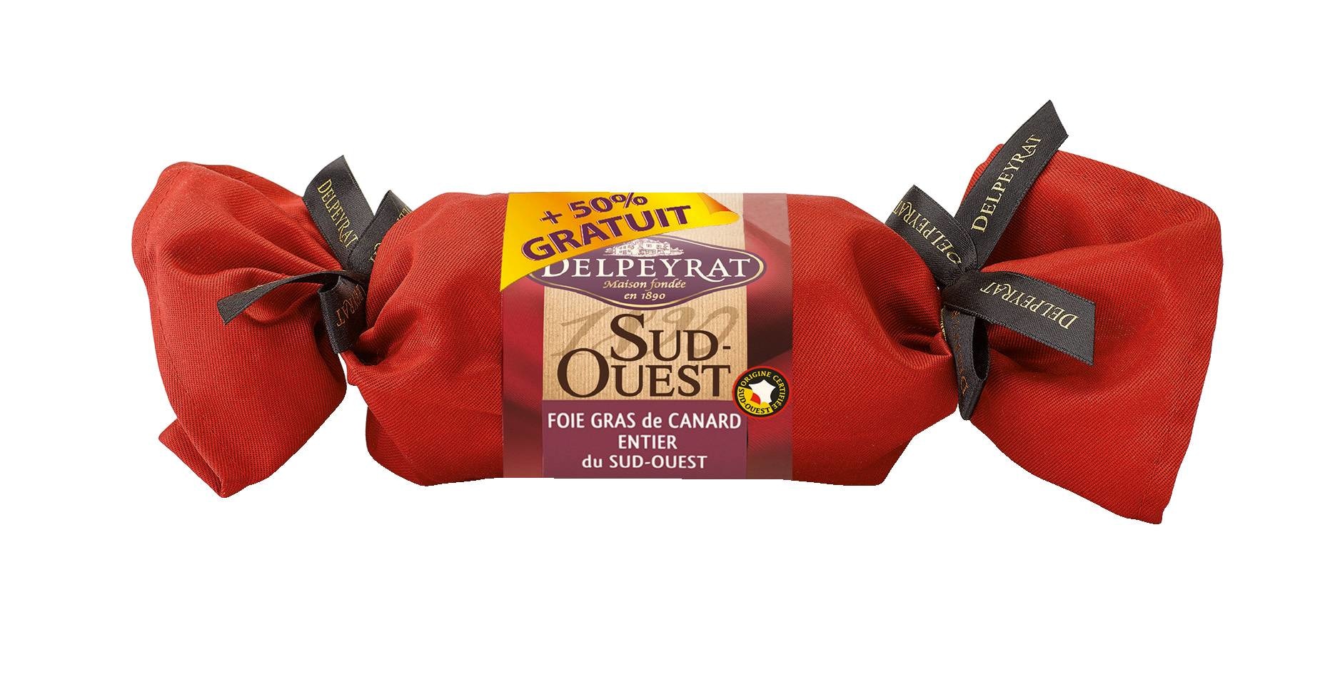 Foie Gras de Canard Entier IGP du Sud-Ouest Torchon DELPEYRAT 3067163631400 (3067163631400)