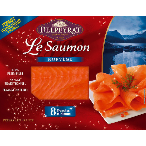 Saumon fumé Norvège