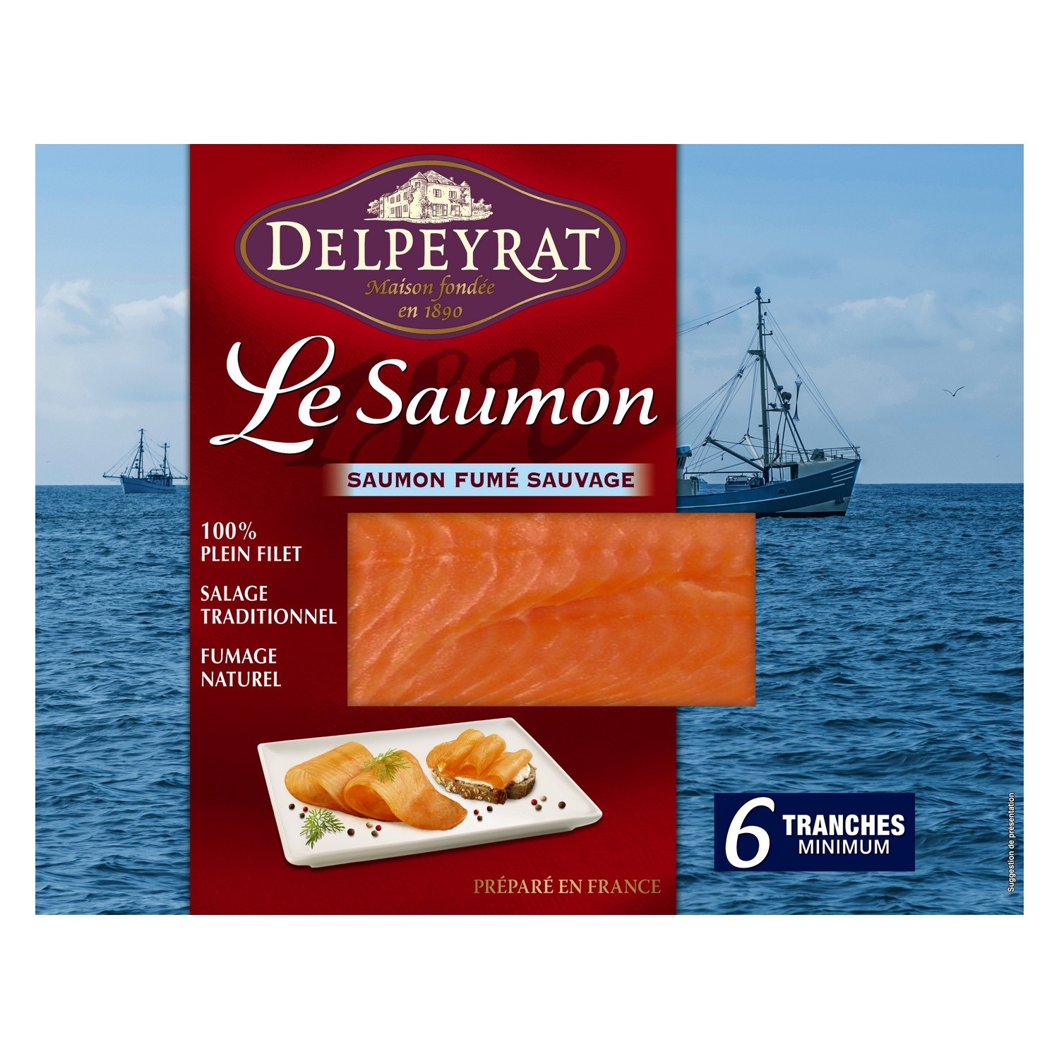 Saumon fumé sauvage DELPEYRAT