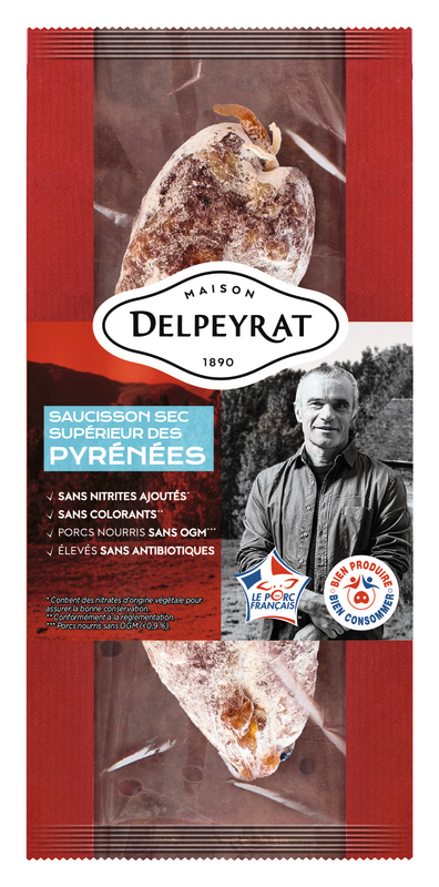 SAUCISSON SEC SUPÉRIEUR DES PYRÉNÉES delpeyrat