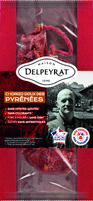 CHORIZO DOUX DES PYRÉNÉES “DELPEYRAT” 3067163641539 (3067163641539)