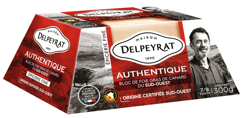 BLOC DE FOIE GRAS DE CANARD AUTHENTIQUE BARQUET...