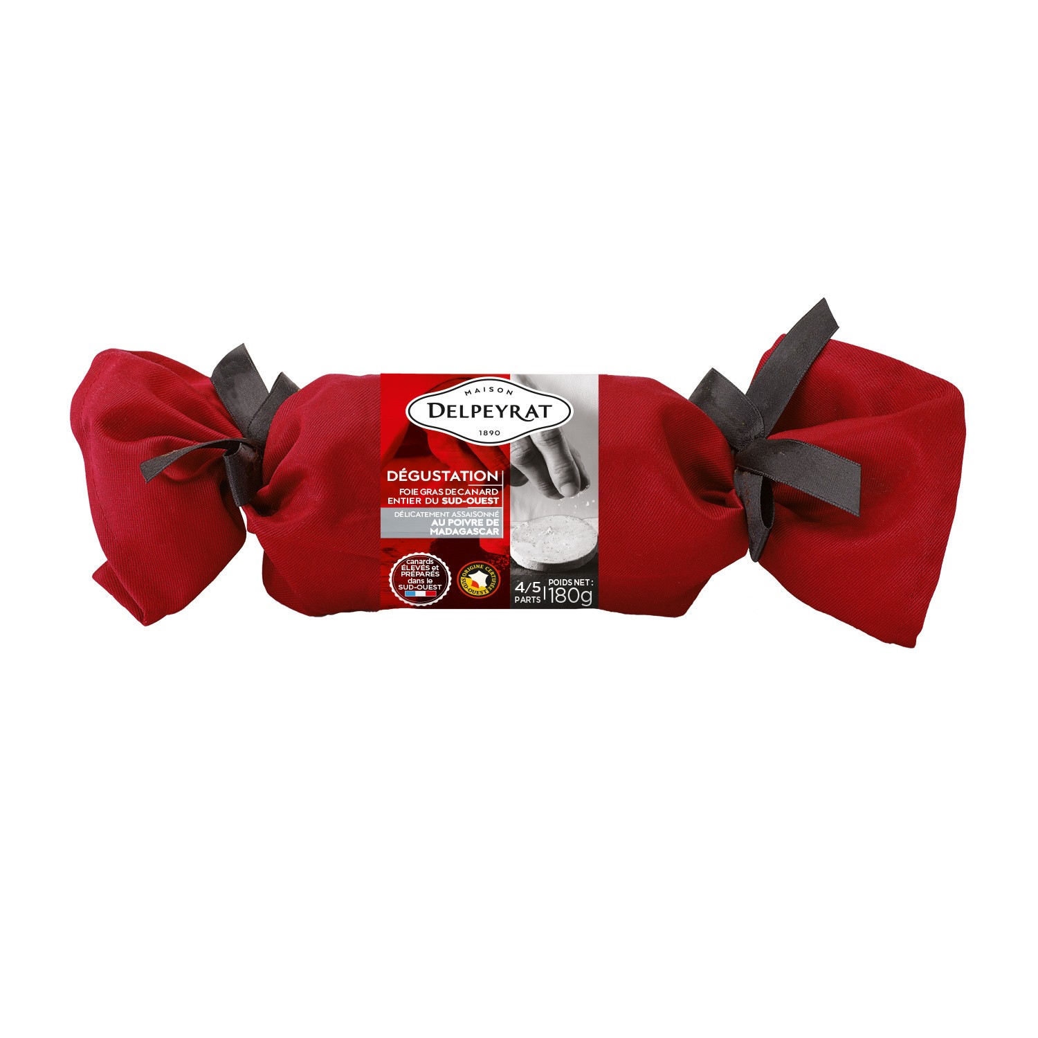 Foie gras de canard entier au poivre DELPEYRAT