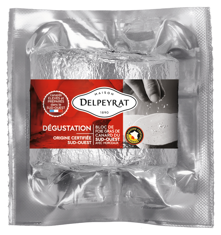 DELPEYRAT BLOC DE FOIE GRAS DE CANARD AVEC 30% ...