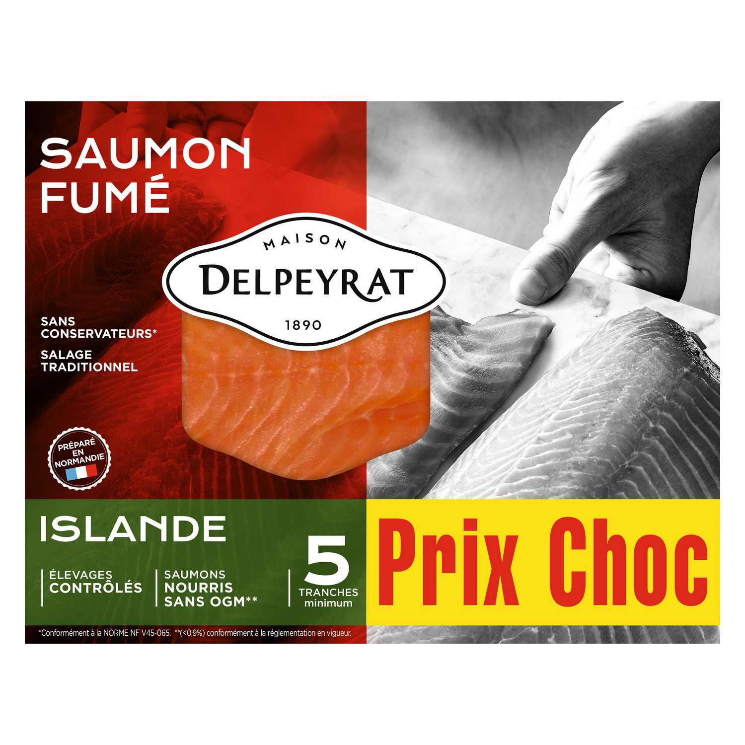 Saumon fumé d'Islande DELPEYRAT