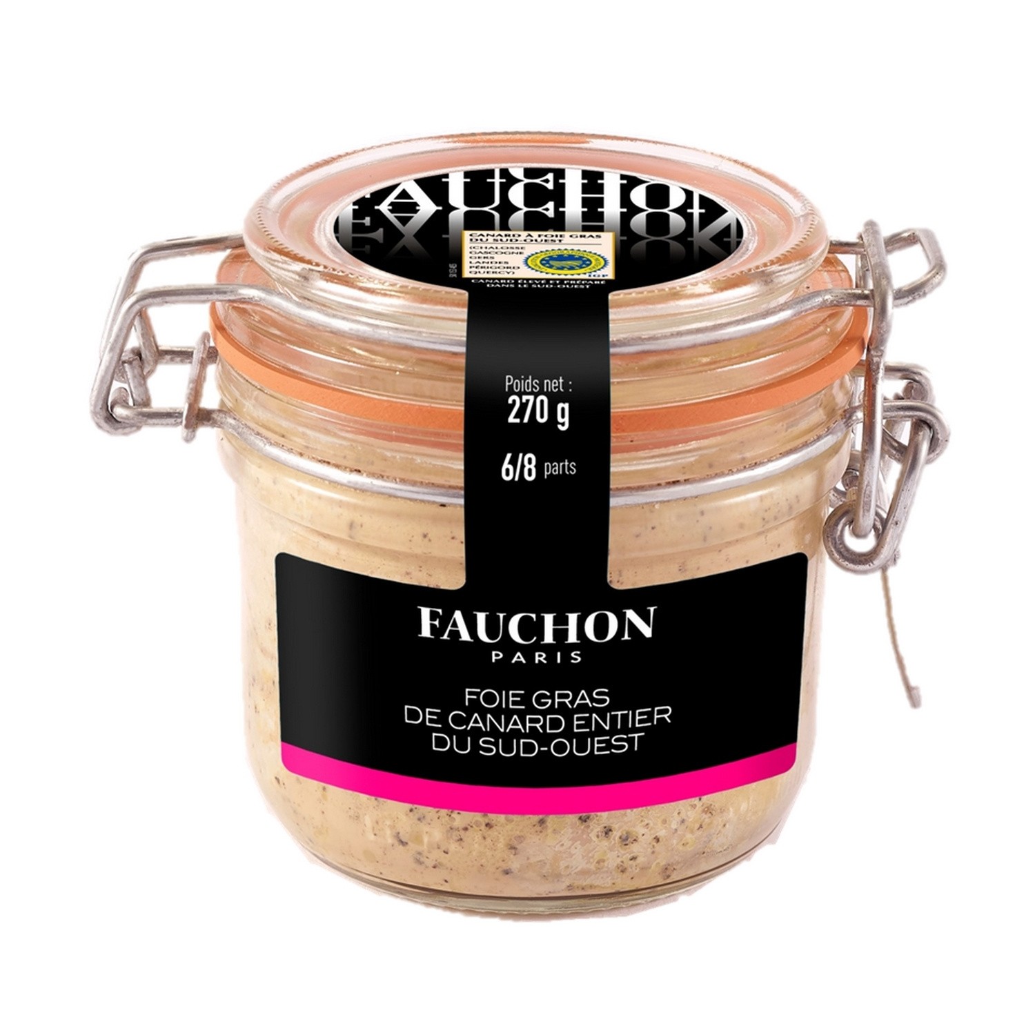 Foie gras de canard entier du sud ouest FAUCHON
