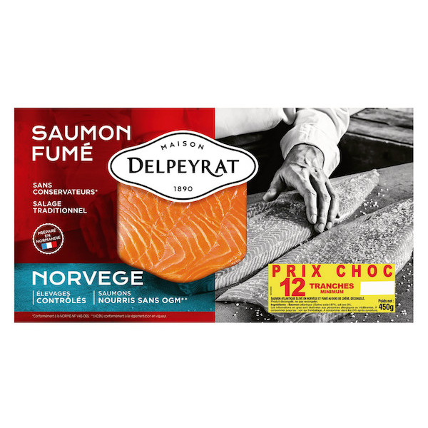Saumon fumé Norvège
