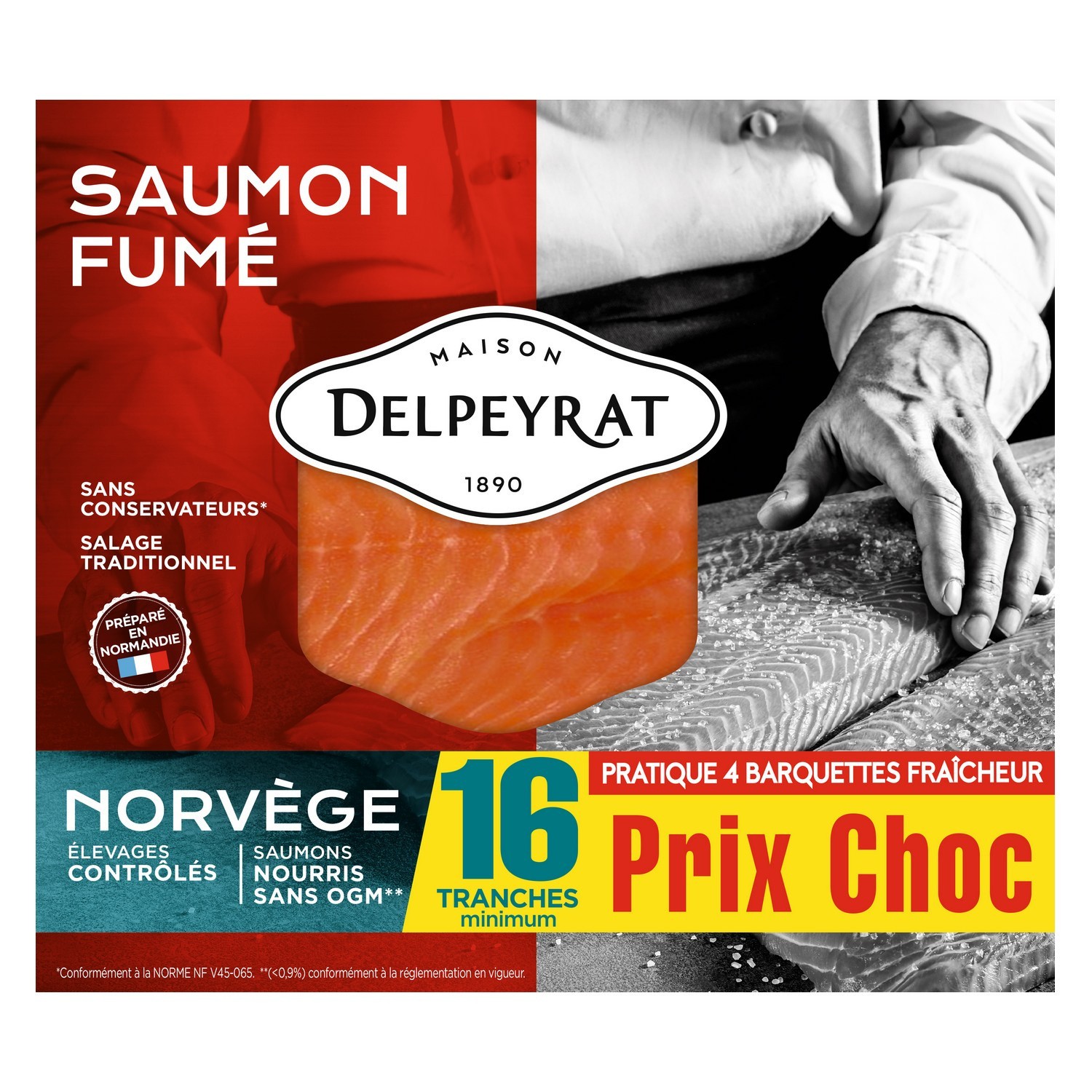 Saumont fumé de Norvège DELPEYRAT