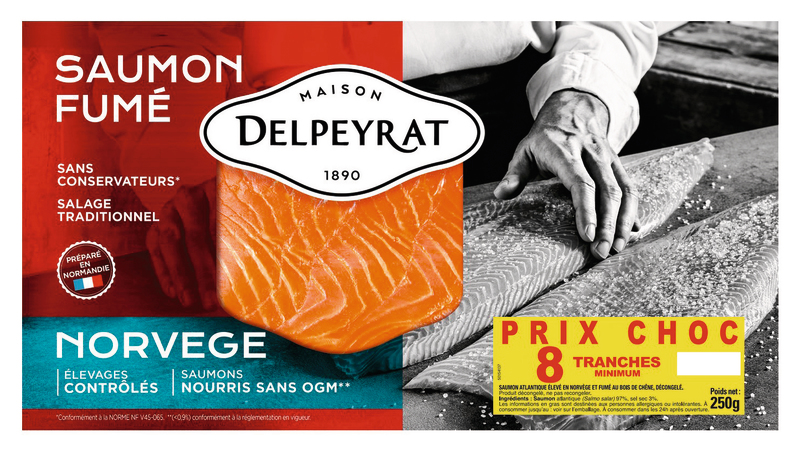 SAUMON FUMÉ NORVÈGE (1) delpeyrat