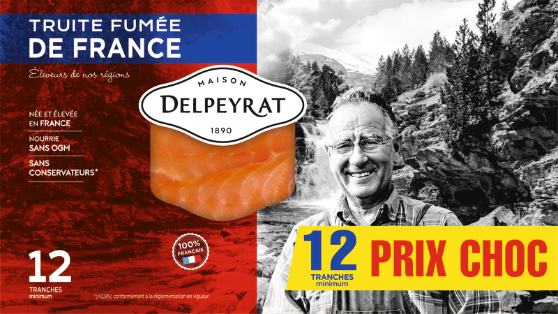 Delpeyrat TRUITE FUMÉ Delpeyrat code EAN 3067163650166 