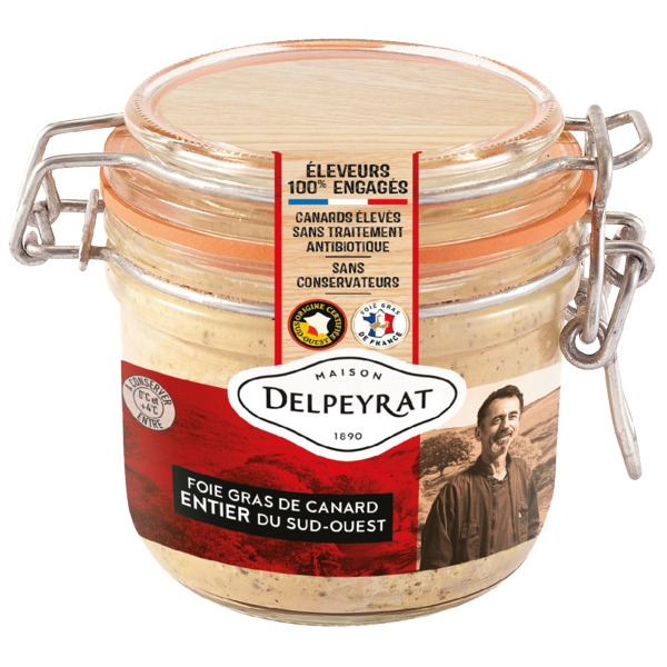 Foie gras de canard entier du Sud Ouest Éleveur...