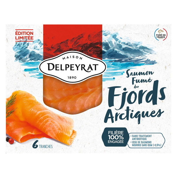  Saumon fumé des Fjords Arctiques code EAN 3067163655284 