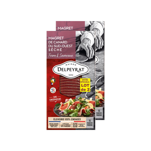 Magret de canard tranché I.G.P. Sud-ouest