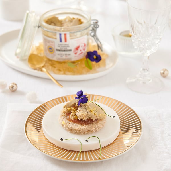  Foie Gras De Canard Entier Du Sud Ouest Label Rouge "L'atelier Du Foie Gras"  code EAN 3067163657103 