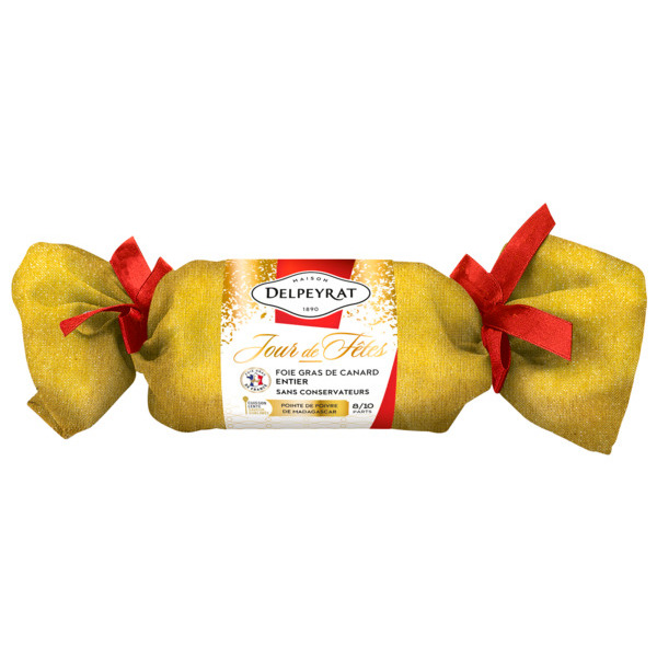 FOIE GRAS DE CANARD ENTIER AU POIVRE DE MADAGAS...