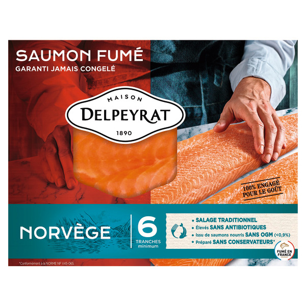 SAUMON FUMÉ NORVÈGE
