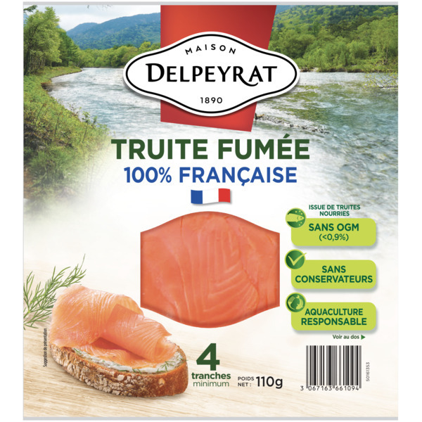 Truite fumée