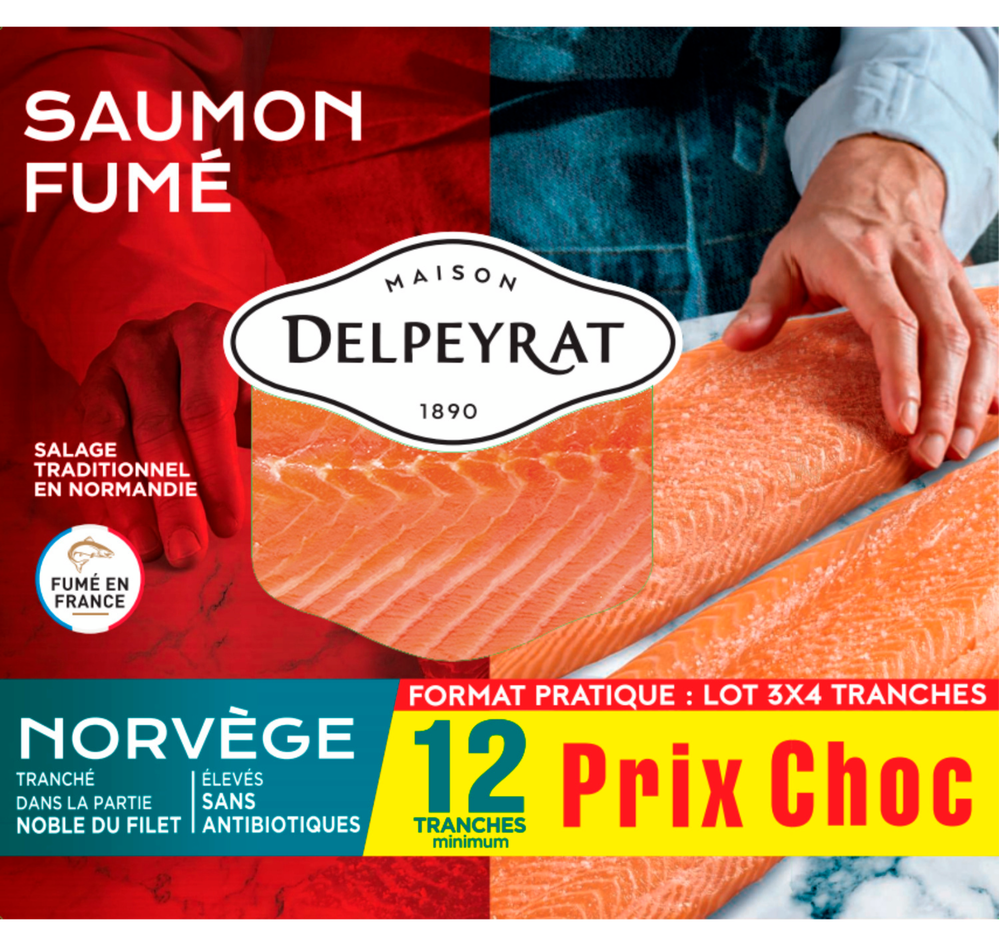 Saumon fumé de Norvège