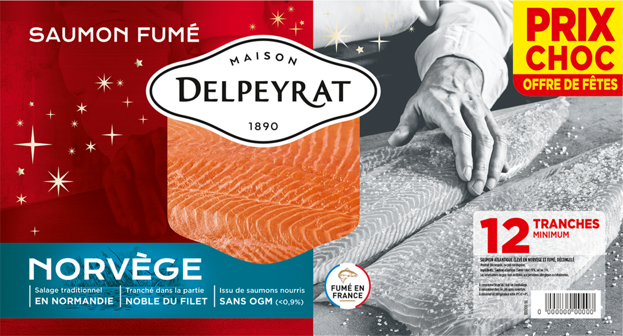 Saumon fumé de Norvège