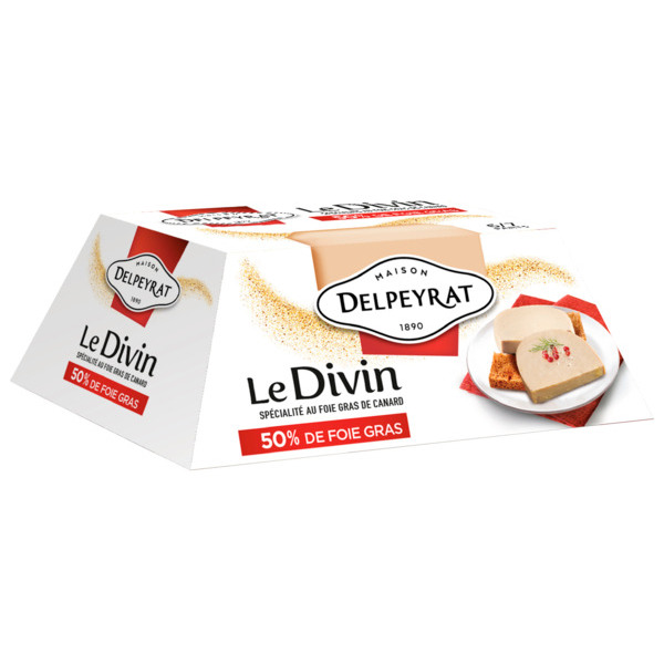 SPÉCIALITÉ À BASE DE FOIE DE CANARD LE DIVIN AU...