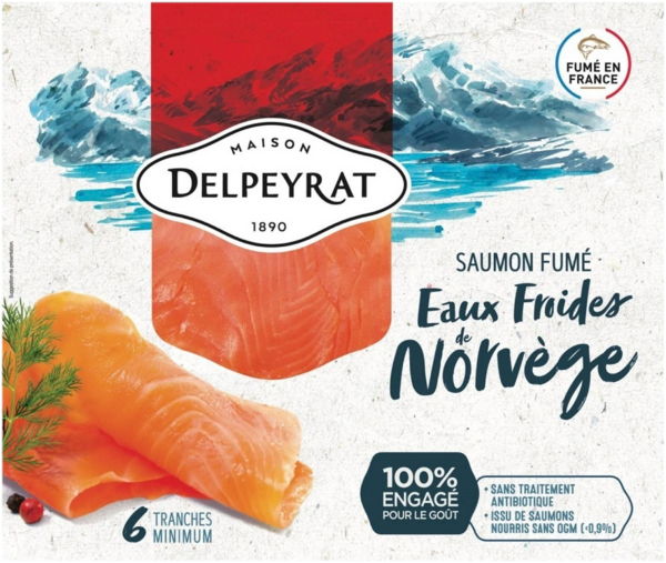  Saumon Fumé Eaux Froides De Norvège Maison Delpeyrat code EAN 3067163667973 