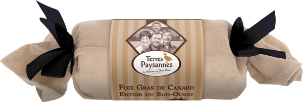 TERRES PAYSANNES FOIE GRAS DE CANARD ENTIER POCHON
 code EAN 3067163668673 