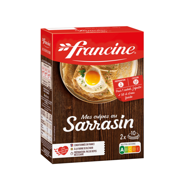 Préparation Crêpes Sarrasin