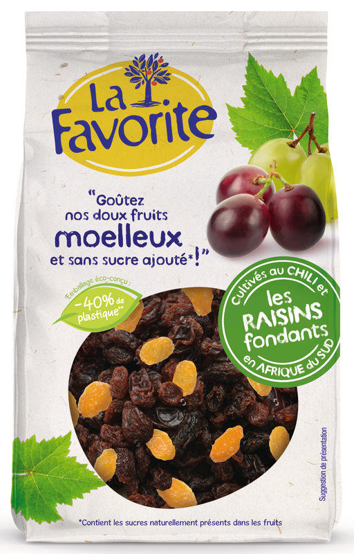 LES RAISINS FONDANTS MOELLEUX SANS SUCRE AJOUTÉ...