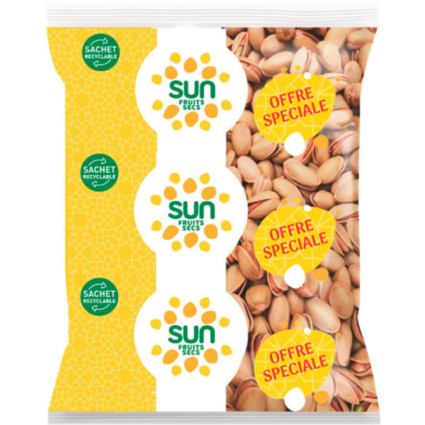 PISTACHES GRILLÉES  SANS SEL
