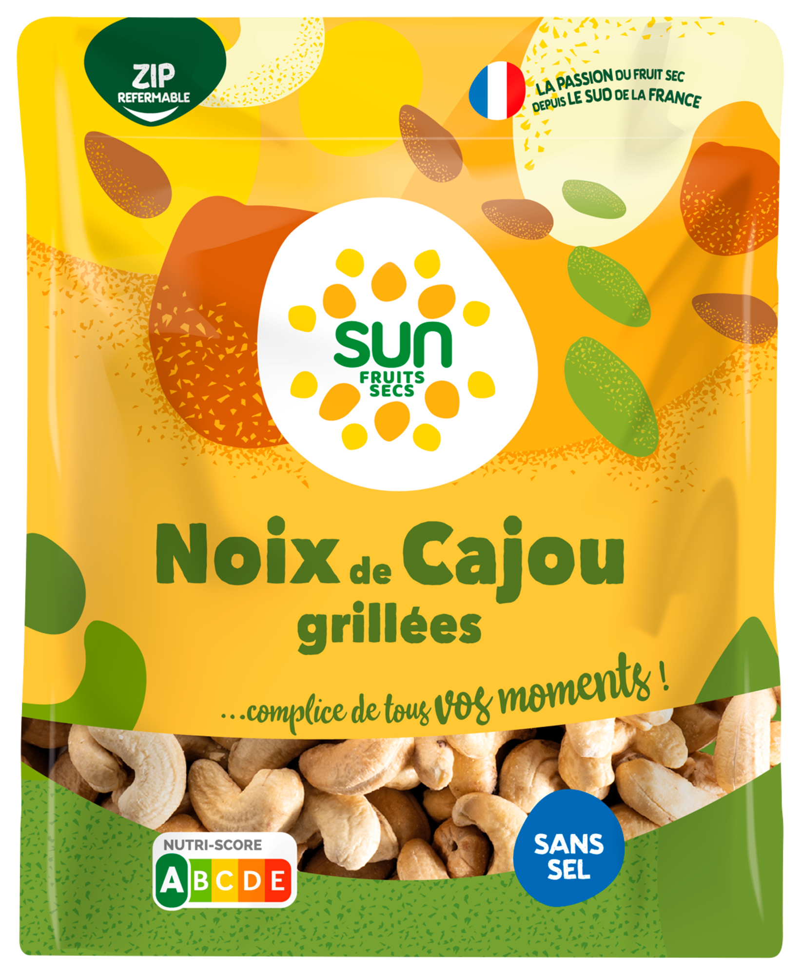 Noix de cajou grillées sans sel