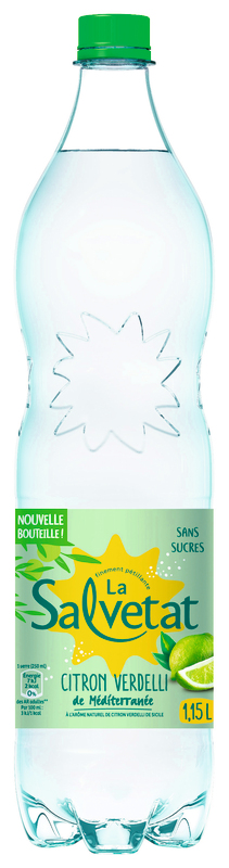 EAU MINÉRALE NATURELLE GAZEUSE VERDELLI salvetat