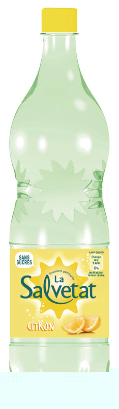 EAU MINERALE NATURELLE GAZEUSE AROMATISEE AU CI...