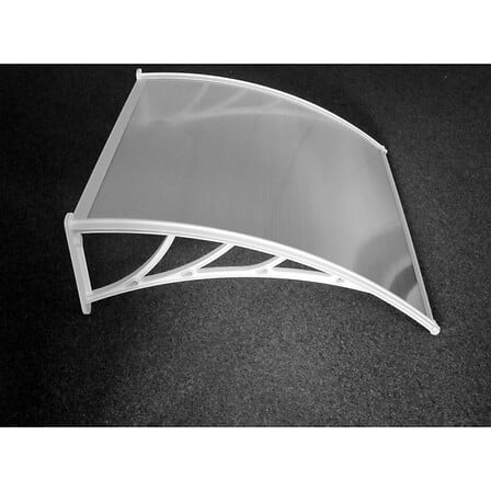 McCover Auvent porte d'entrée Bertille Blanc, L...