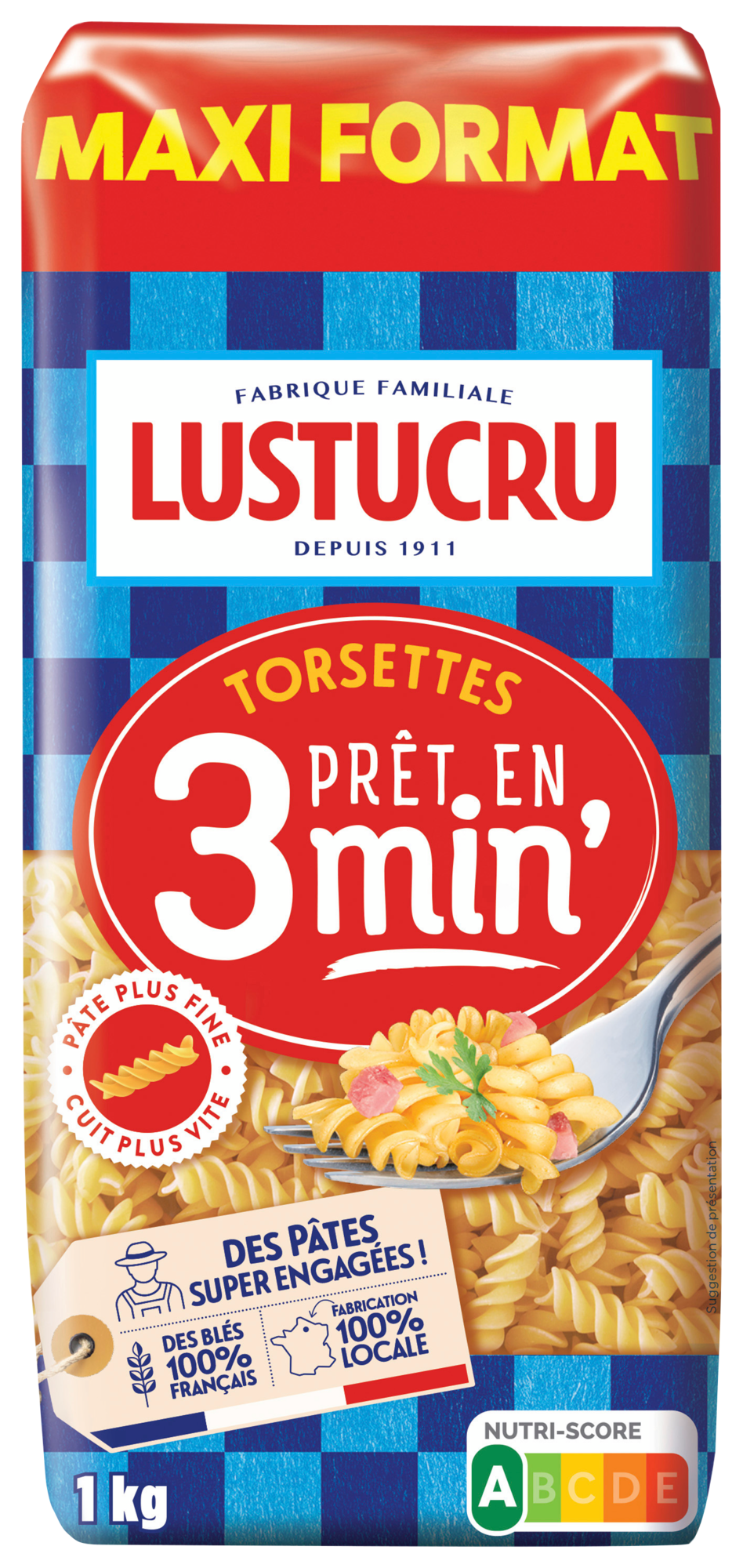 PÂTES CUISSON RAPIDE