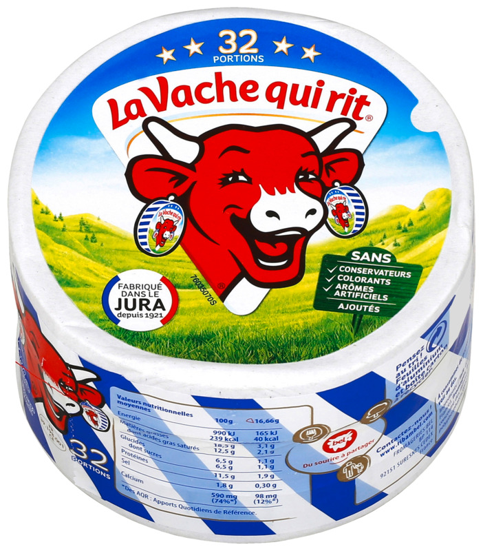 Vache qui rit 32 PORTIONS (1) Vache qui rit code EAN 3073781070309 