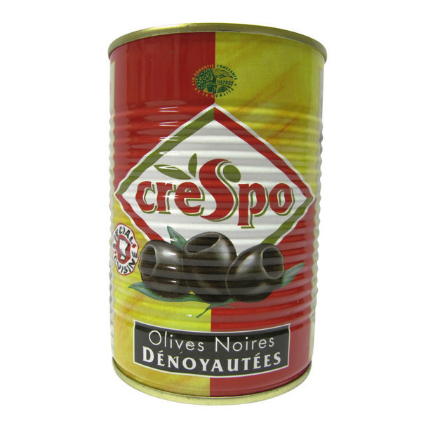 Olives noires dénoyautées