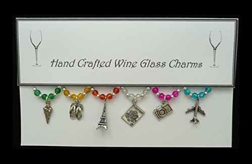 Voyage Lot de 6 Verre à vin charmes fait à la m...