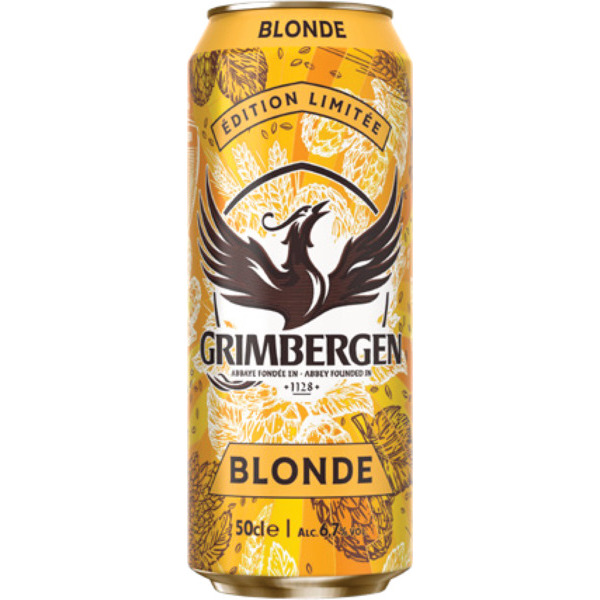 GRIMBERGEN BIÈRE D'ABBAYE BLONDE
 code EAN 3080210008116 