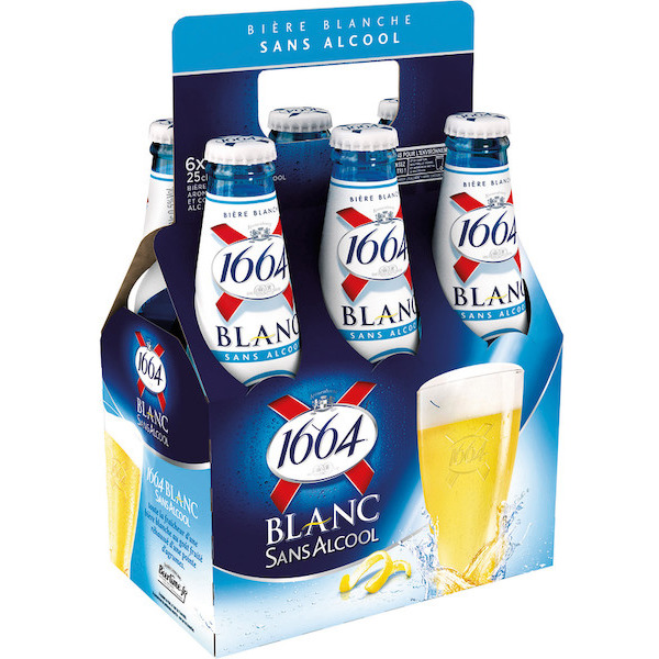 Bière blanche sans alcool