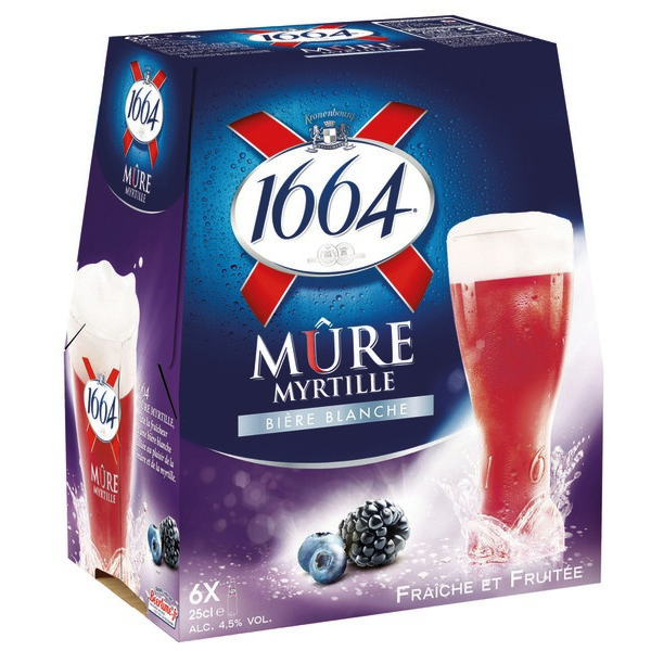 BIÈRE BLANCHE 1664 3080216048215 1664 BIÈRE BLANCHE 1664 3080216048215 1664